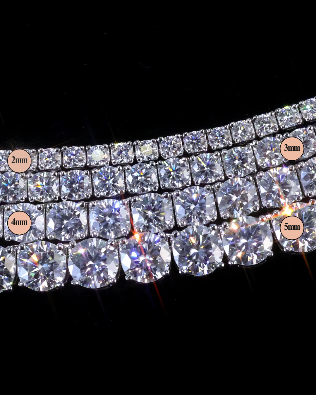 Moissanite Tennis Bracelet