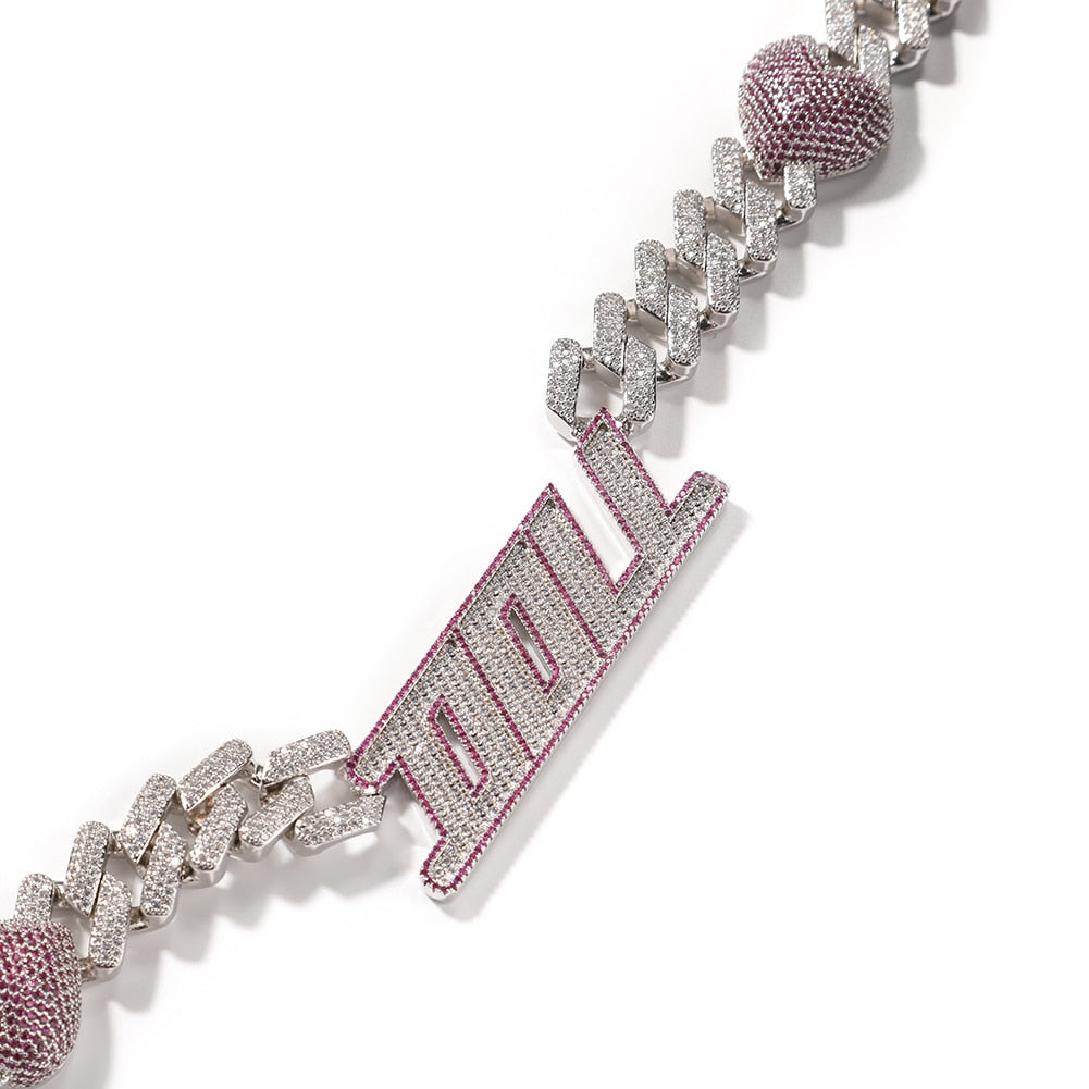 Heart Miami Cuban Link Luxe Chain
