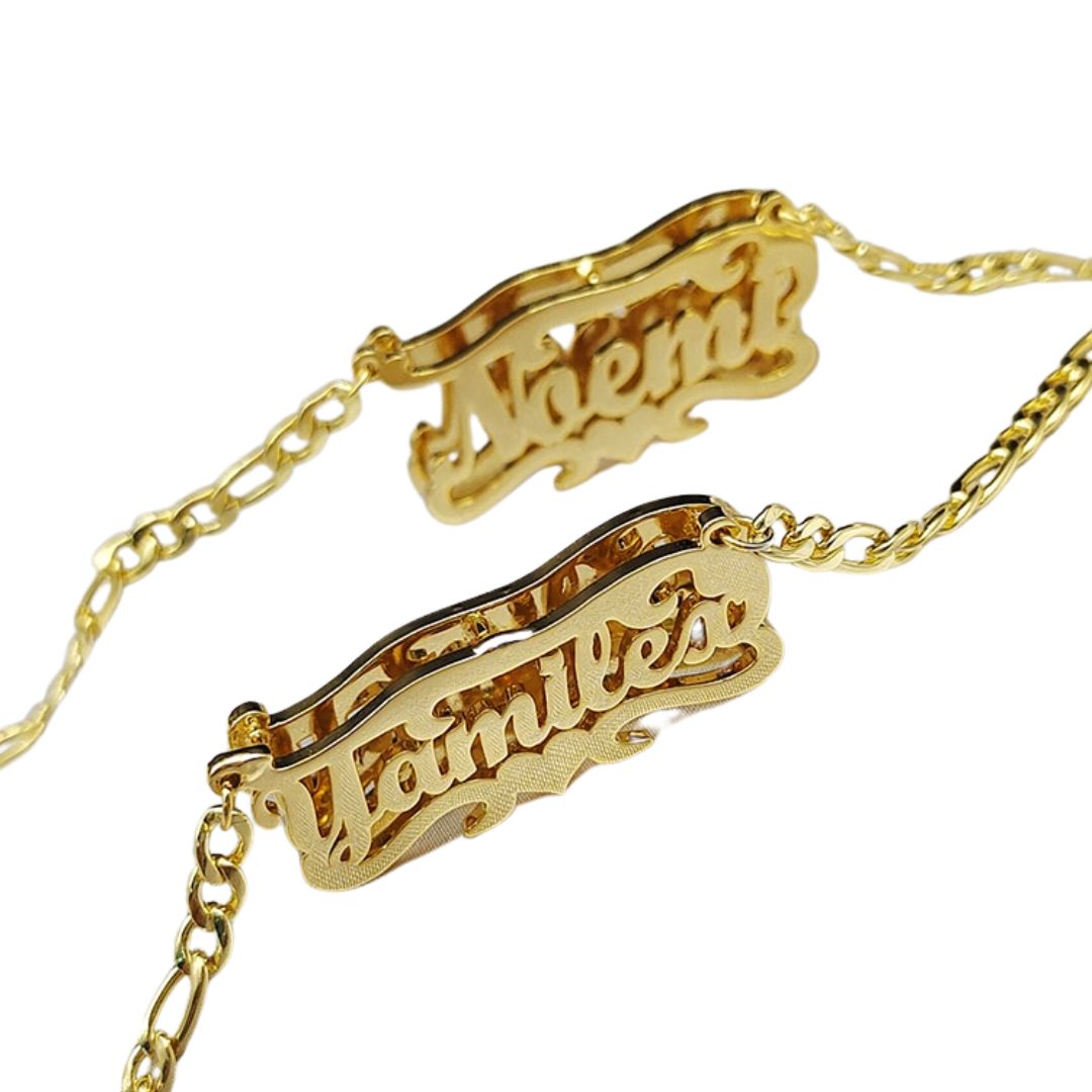 Free Double Plated Figaro Necklace