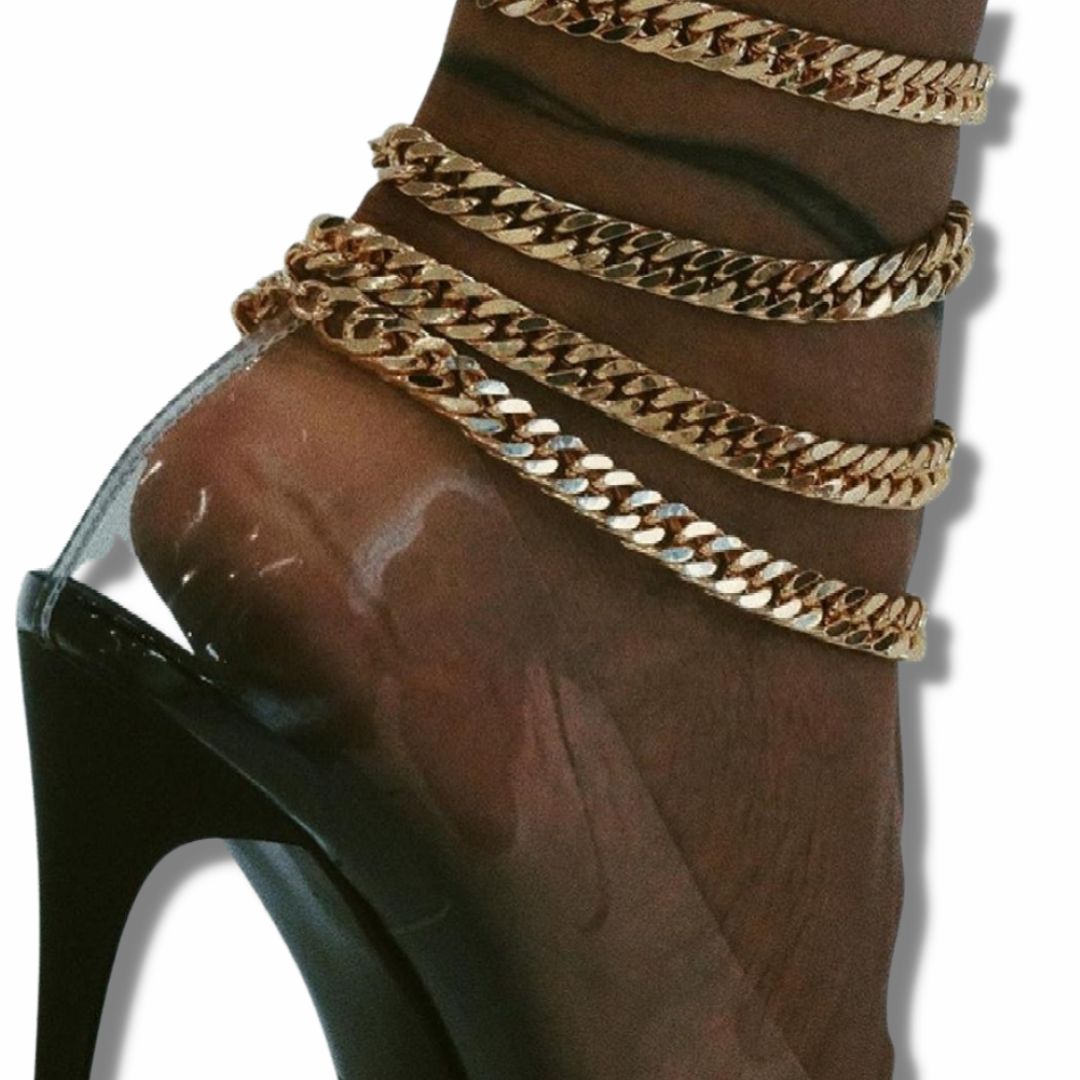 Cuban Link Chain Anklet