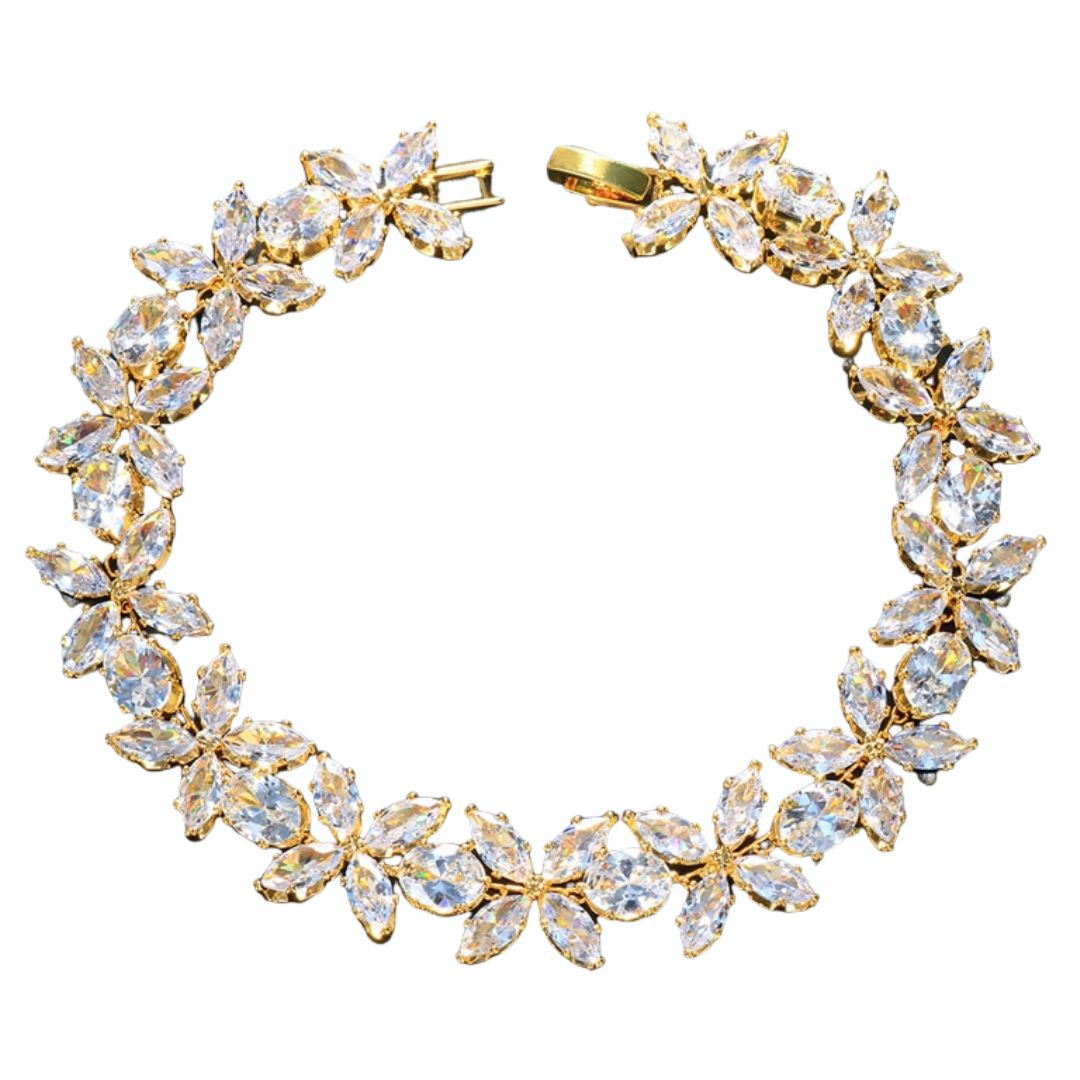 Crystal Butterfly Anklet