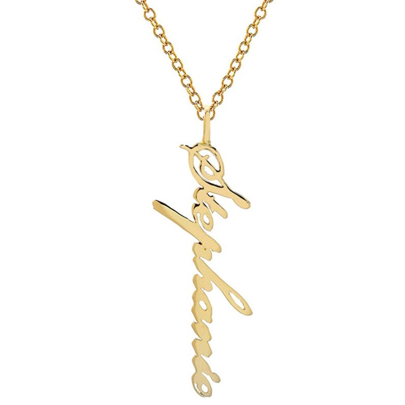 Vertical Custom Anklet