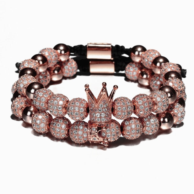 Luxury Crown Bracelet Set