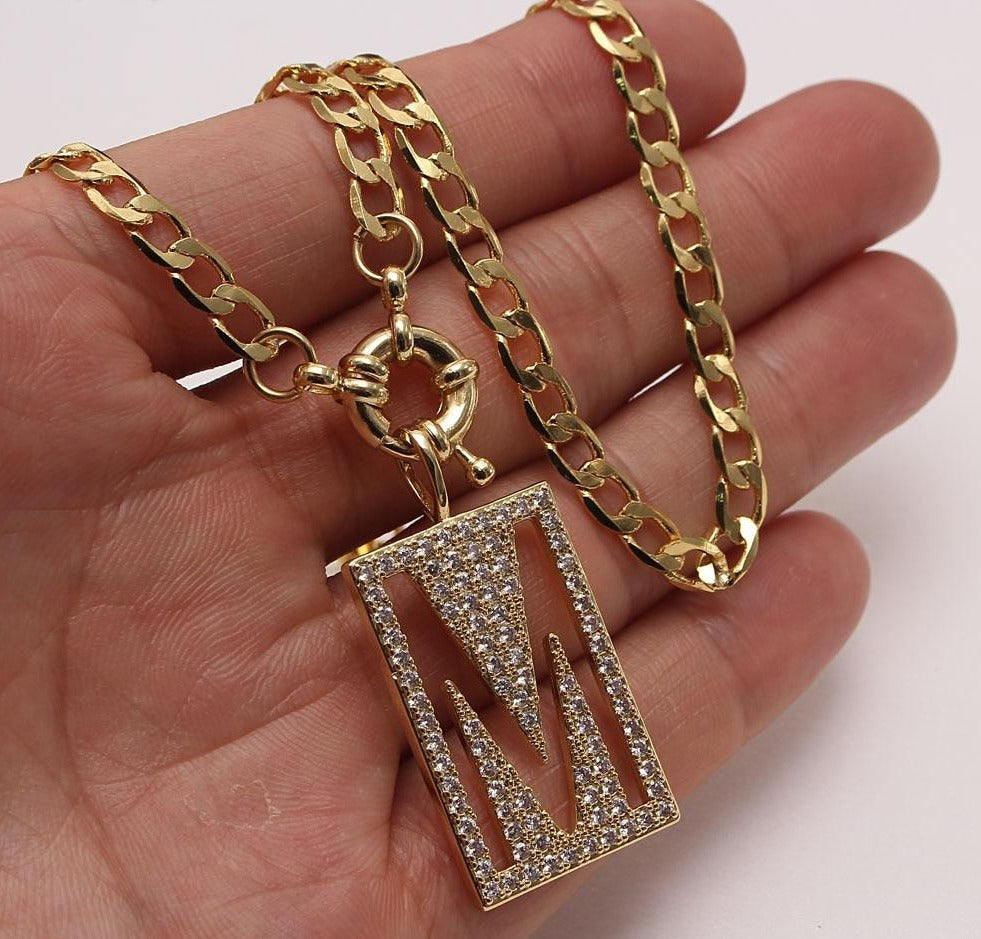 Square Crystal Initial Chain