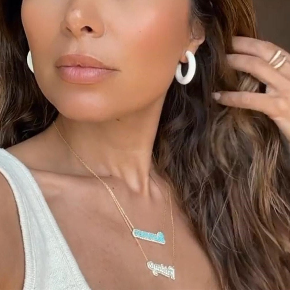 Bling Color Custom Necklace