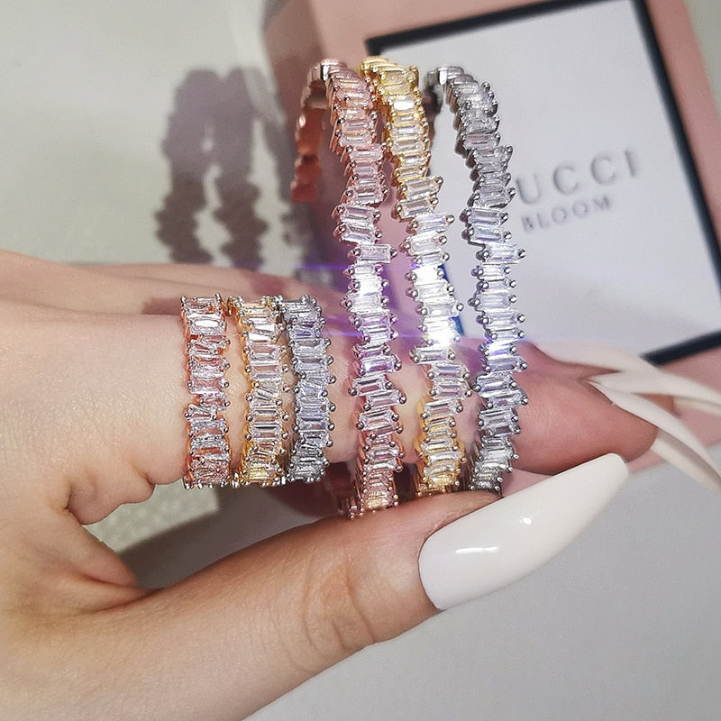 Crystal Cluster Shine Bracelet & Ring