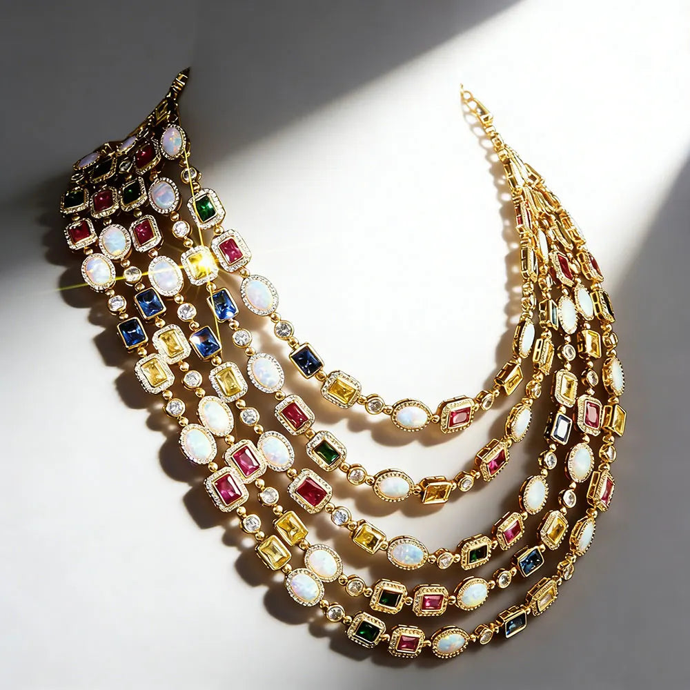 Prism Luxe Statement Necklace