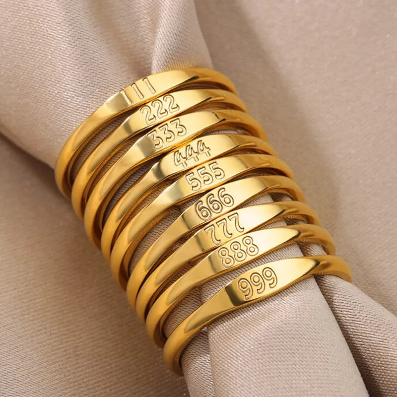Angel Number Rings | MUSE Custom Jewelry