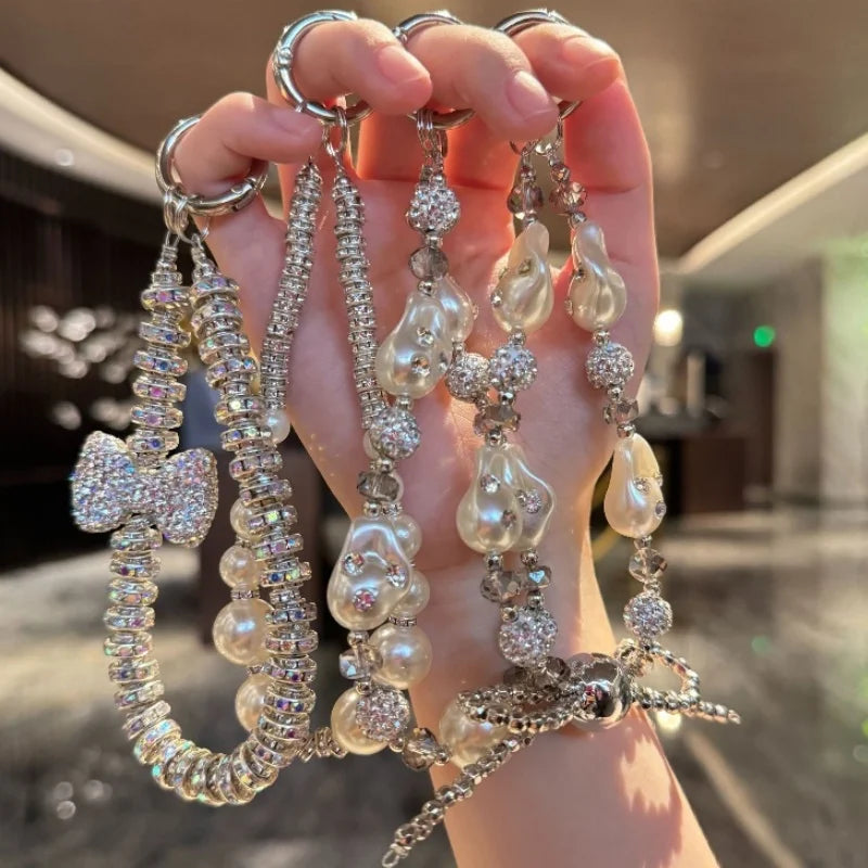 Pearl Sparkle Bag Charm
