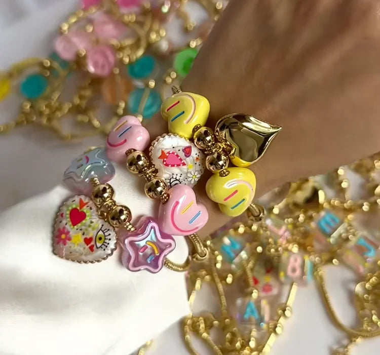 Happy Hearts Charm Bracelet
