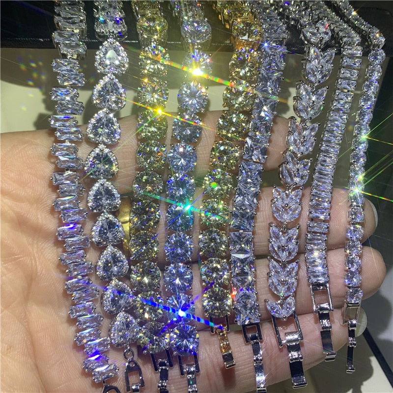 Crystal Tennis Bracelets