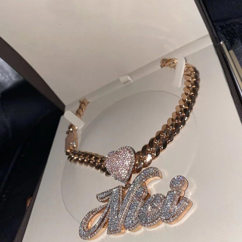 Moissanite Diamond Custom Chain MUSE Custom Jewelry