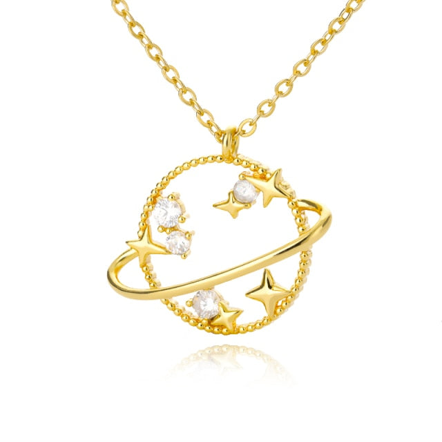 Saturn Necklace