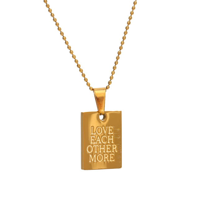 Love Eachother More Necklace