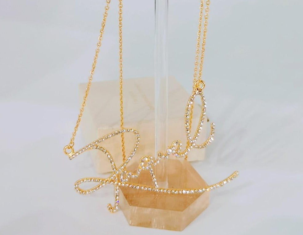 Luxe Crystal Custom Necklace