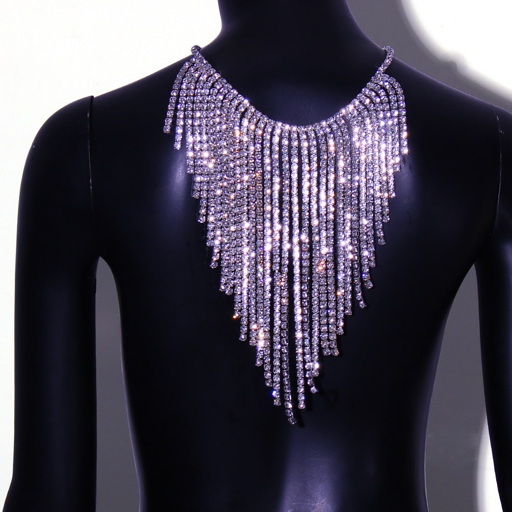 Crystal Backdrop Necklace